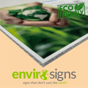 eco polypropylene bubble board for signs