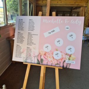 signs for wedding party and events welcome signs and seating plans