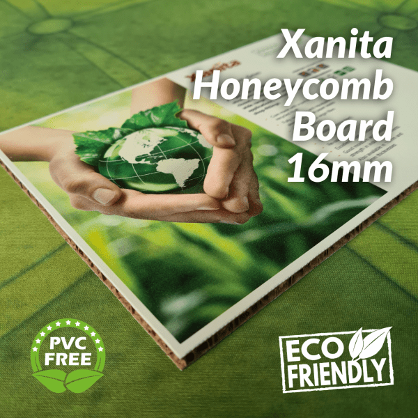 xanita honeycomb print board display and signs