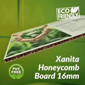 16mm thick xanita honeycomb board for expo prints and displays