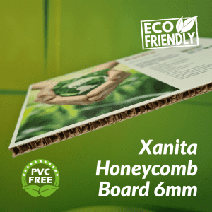 Made from recycled kraft and FSC-certified virgin fibre, Xanita Print is fully recyclable and repulpable. . . Lightweight yet strong, Xanita Print is ideal for exhibitions, shop-fit, furniture design, and more. . . Xanita Print: the sustainable, high-strength fibre board perfect for a range of POS (Point of Sell), display, and interior design applications. . . Directly printable