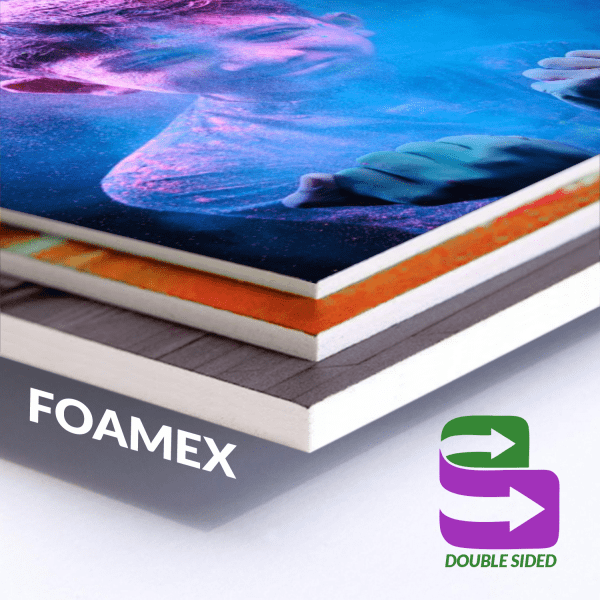 double sided foamex signs