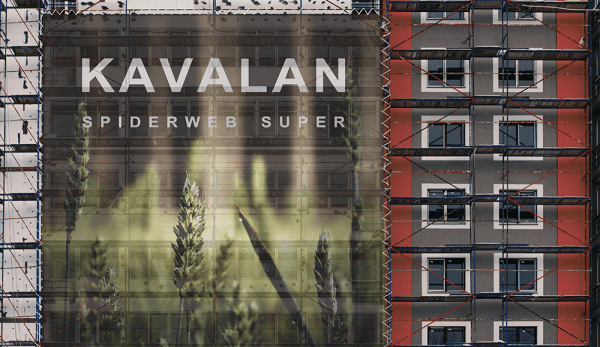Spiderweb PVC Free Mesh Banner - Image 3