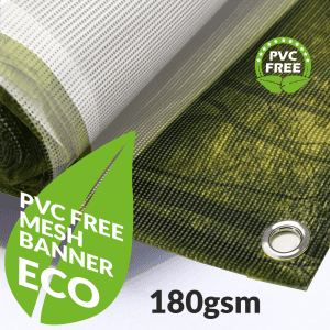 Spiderweb PVC Free Mesh Banner