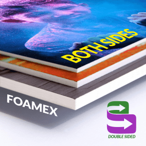 Trade Double Sided Foamex Signs